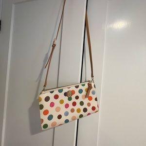 Tory Burch multi color crossbody bag